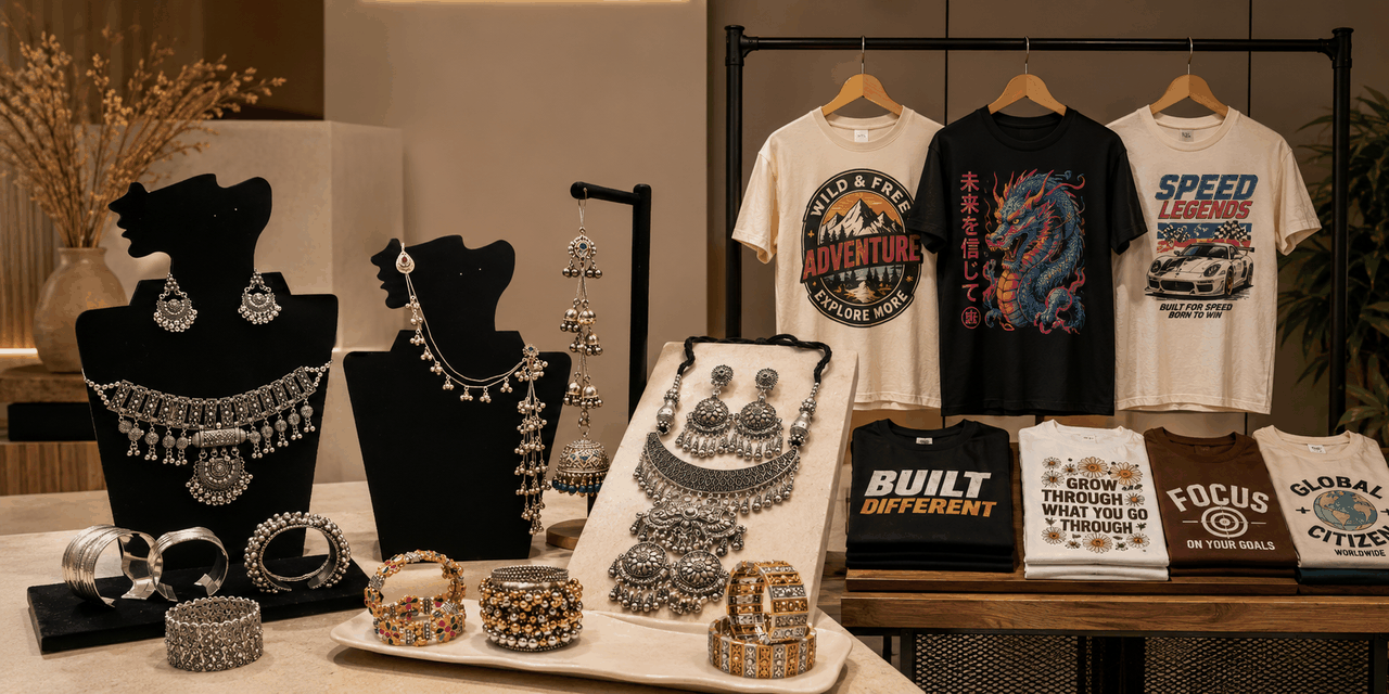 Inside Adhya Shakti Shop