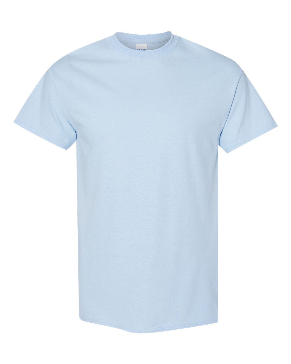 Custom Gildan 5000 T-Shirt blank garment in Light Blue