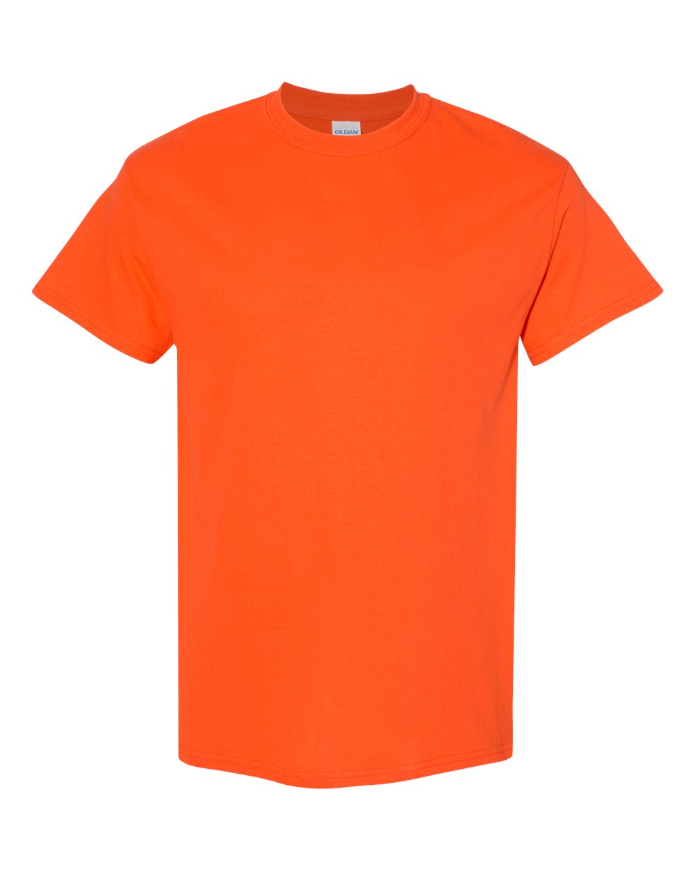 Custom Gildan 5000 T-Shirt blank garment in Orange