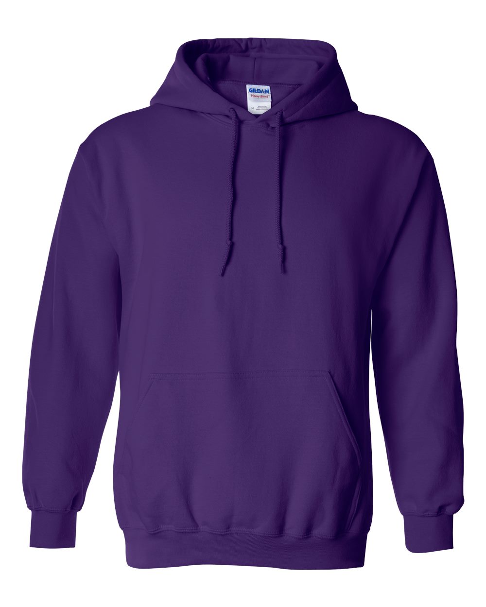 Custom Gildan 18500 Hoodies blank garment in Purple