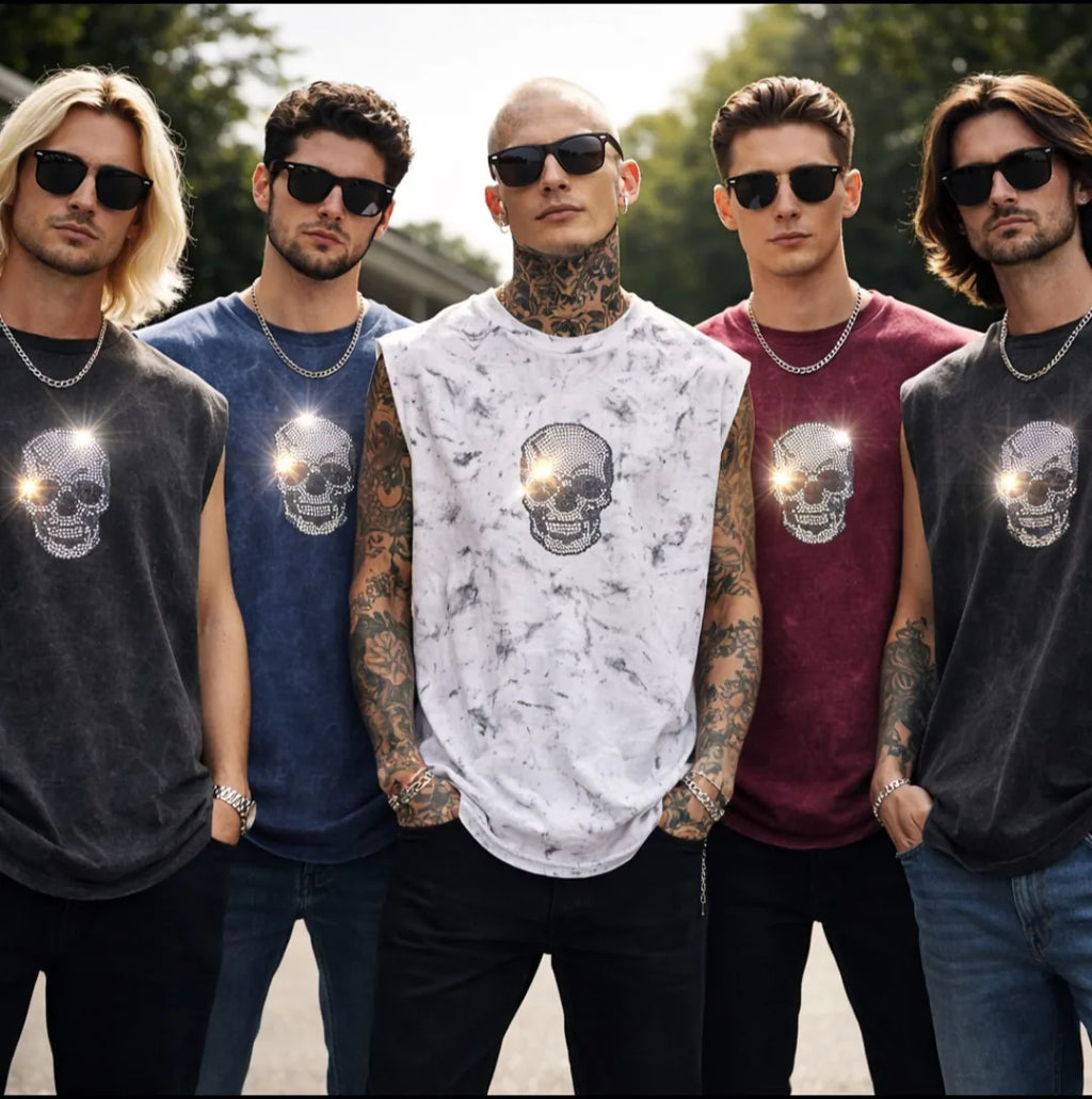 Crystal Skull Signature Acid-Wash Tank - image 2