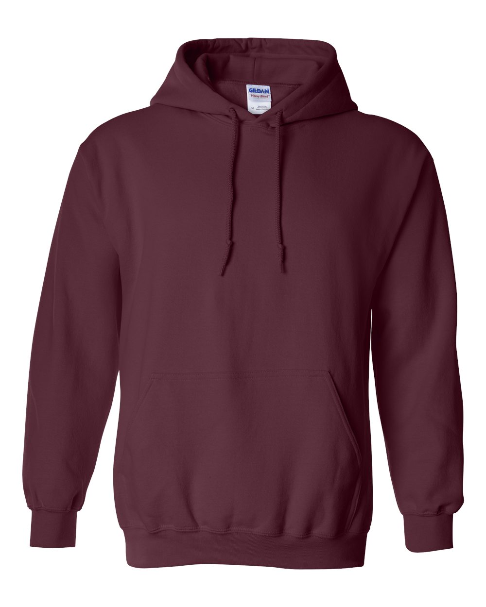 Custom Gildan 18500 Hoodies blank garment in Maroon