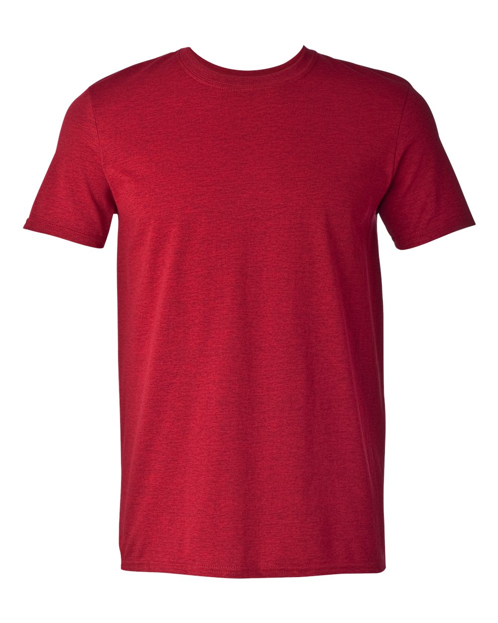 Custom Gildan 64000 T-Shirt blank garment in Antique Cherry Red