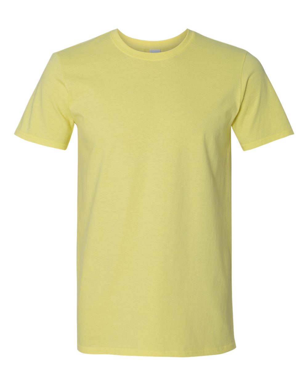 Custom Gildan 64000 T-Shirt blank garment in Cornsilk