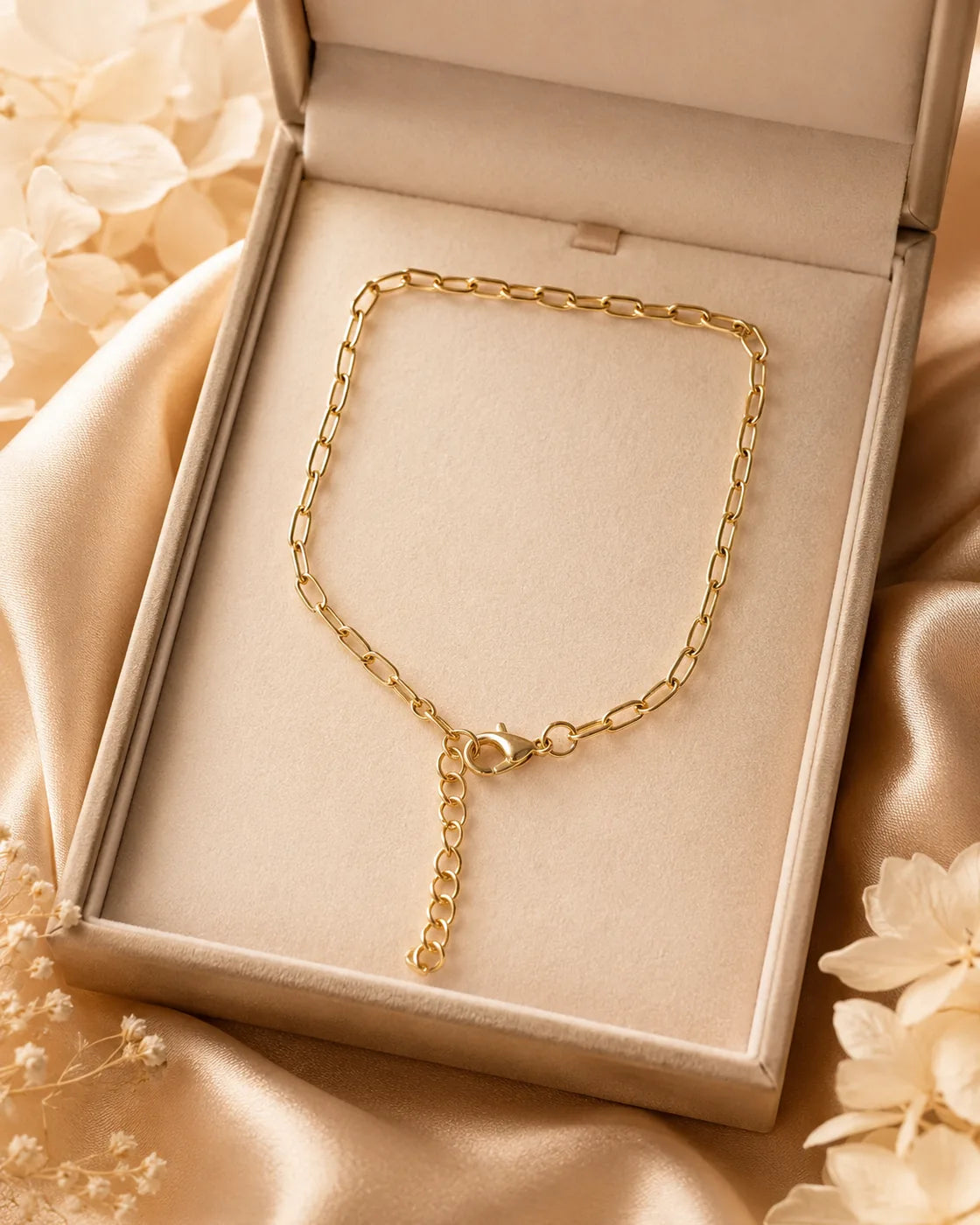 Golden Paperclip Bracelet - image 3
