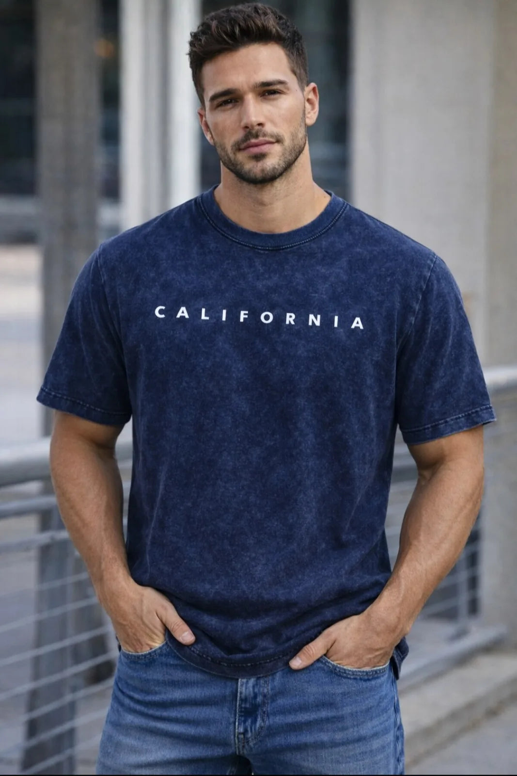 California Coast Signature Puff-Print T-Shirt