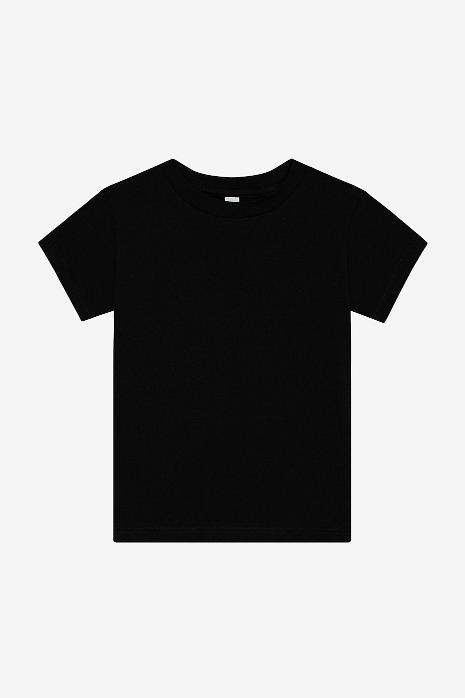 Custom Bella Canvas 3001T Toddler T-Shirt blank garment in Black