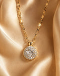 Celestial Crystal Cluster Pendant Necklace