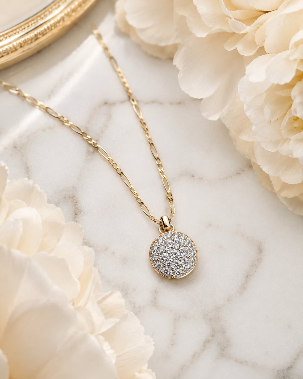 Celestial Crystal Cluster Pendant Necklace