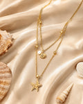 Coastal Starfish Layered Necklace