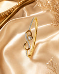 Infinity Heart Embrace Bangle