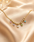 Rainbow Drop Y-Necklace