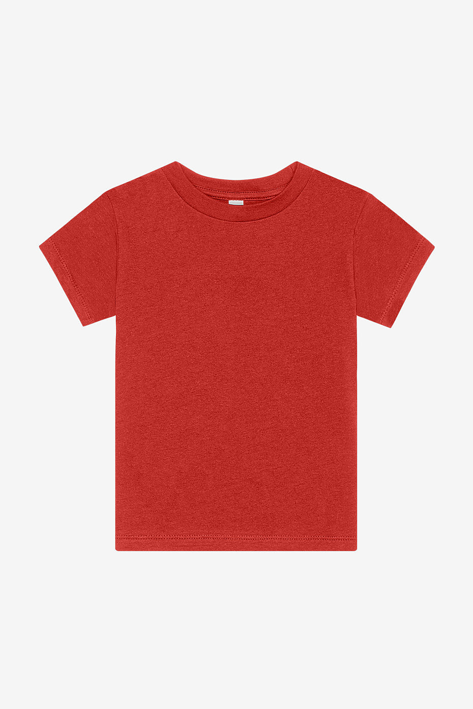 Custom Bella Canvas 3001T Toddler T-Shirt blank garment in Red