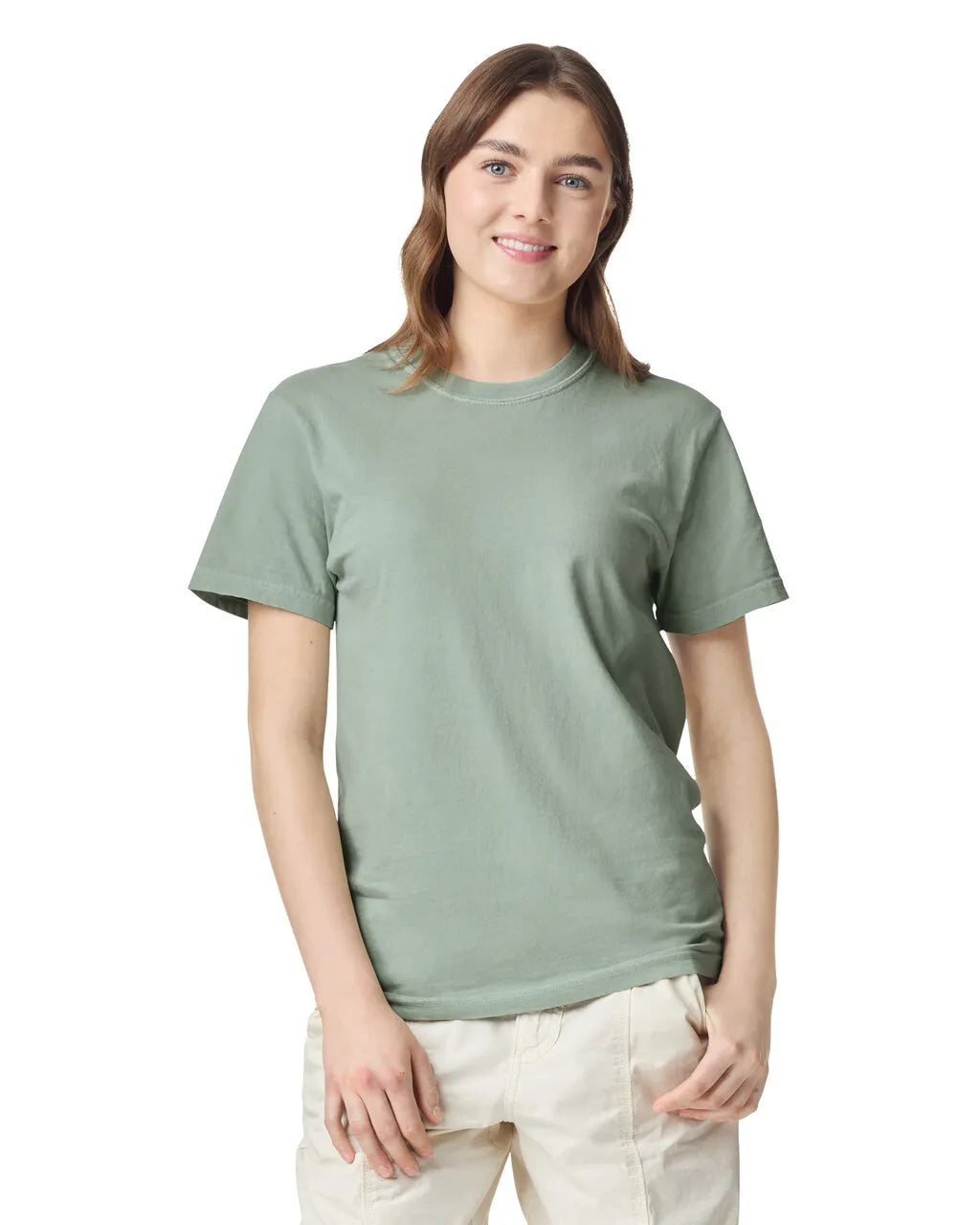 Custom Comfort Colors 1717 T-Shirt blank garment in Bay