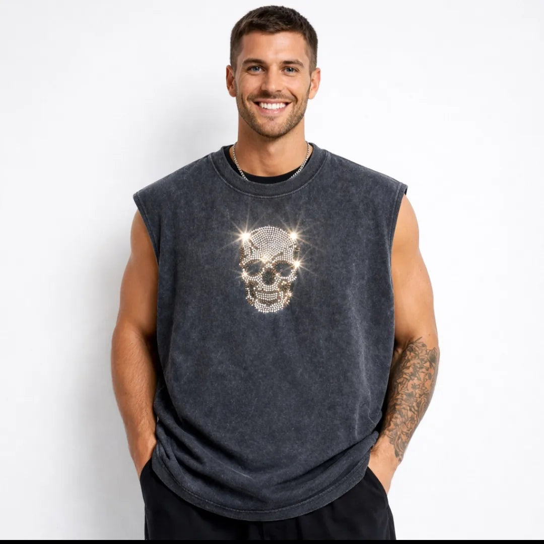 Crystal Skull Signature Acid-Wash Tank - image 3