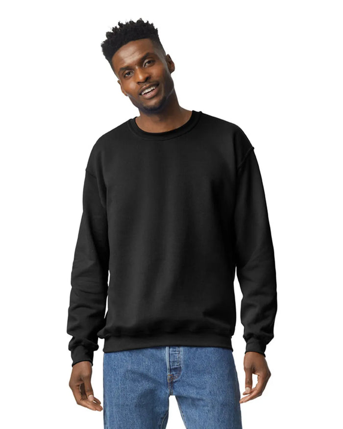 Custom Gildan 18000 Sweatshirt blank garment in Black