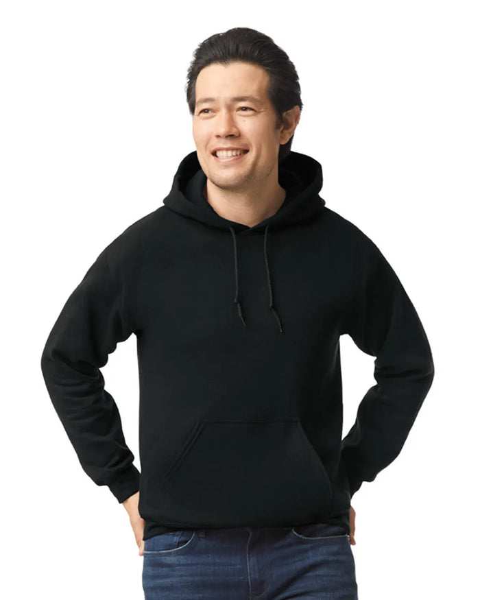 Custom Gildan 18500 Hoodies blank garment in Black
