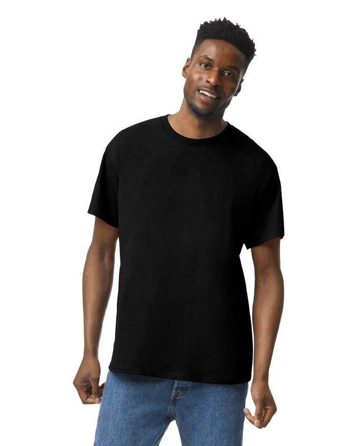 Custom Gildan 5000 T-Shirt blank garment in Black