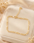 Golden Figaro Link Bracelet