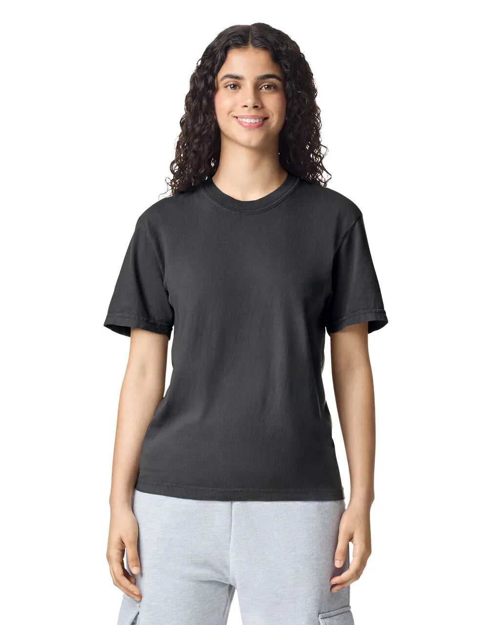 Custom Comfort Colors 1717 T-Shirt blank garment in Graphite