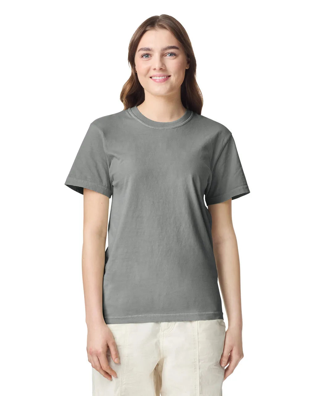 Custom Comfort Colors 1717 T-Shirt blank garment in Grey