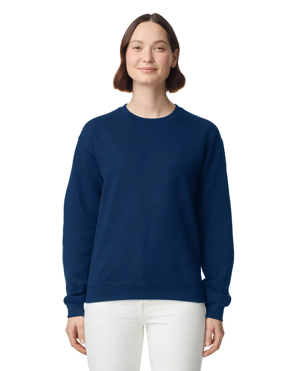 Custom Gildan 18000 Sweatshirt blank garment in Navy