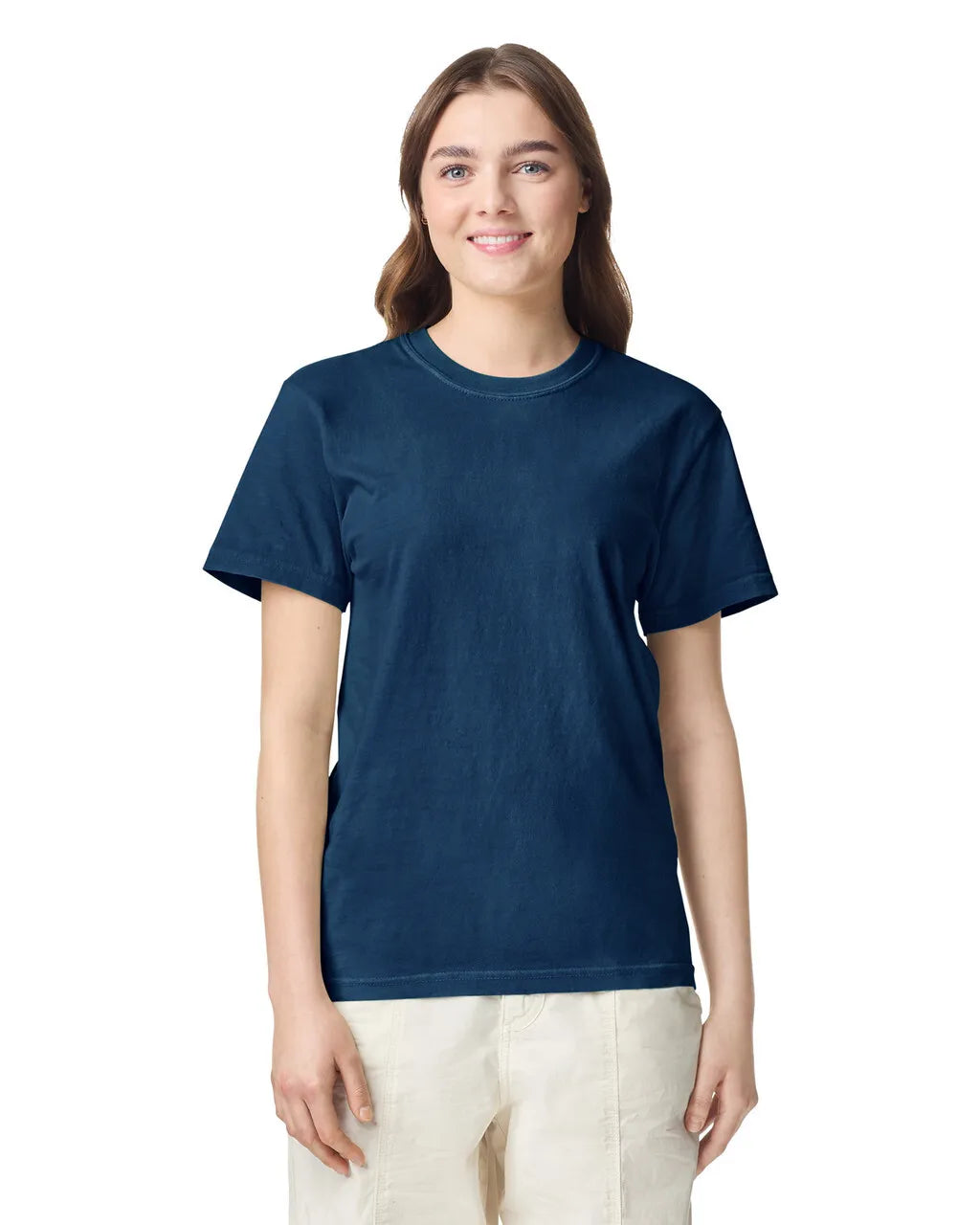 Custom Comfort Colors 1717 T-Shirt blank garment in Navy