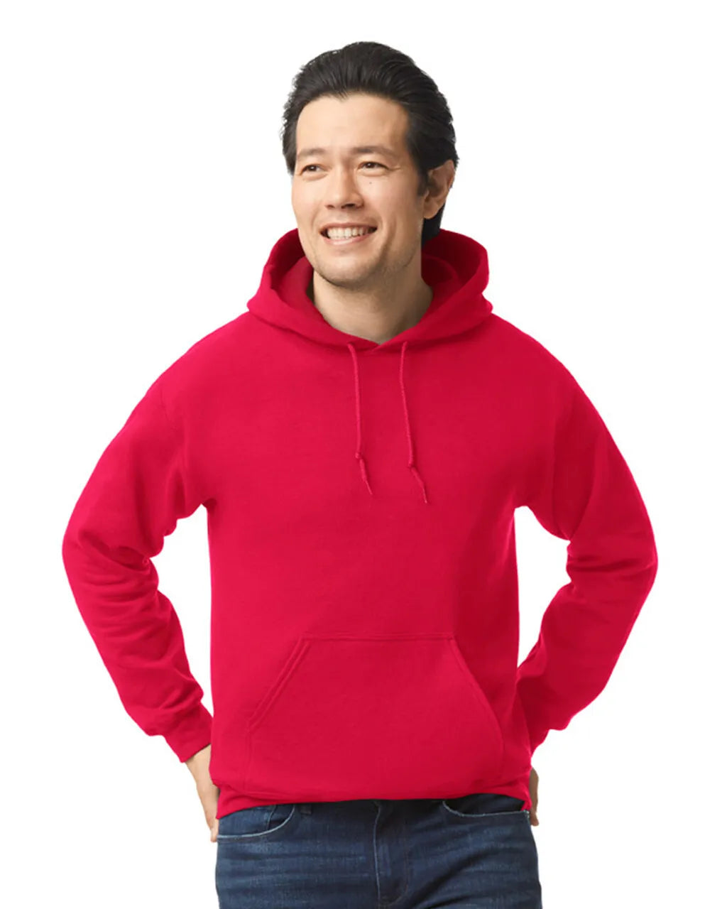Custom Gildan 18500 Hoodies blank garment in Red