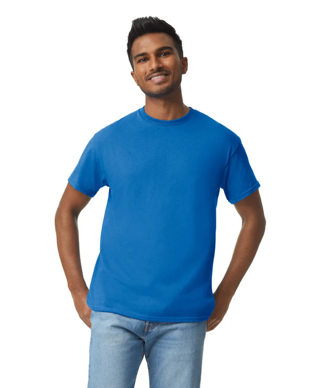 Custom Gildan 5000 T-Shirt blank garment in Royal