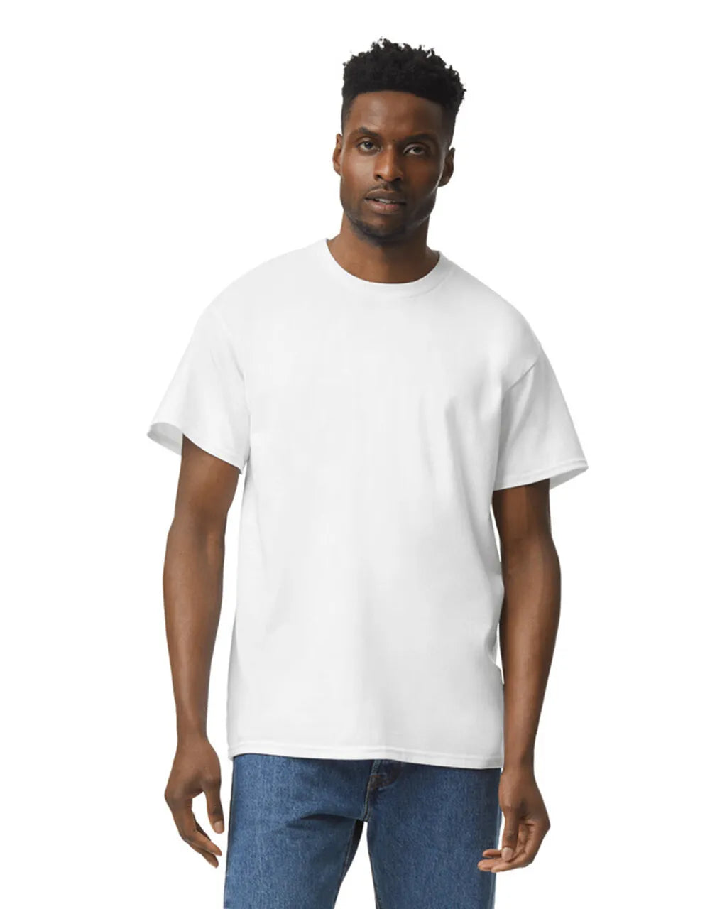 Custom Gildan 5000 T-Shirt blank garment in White
