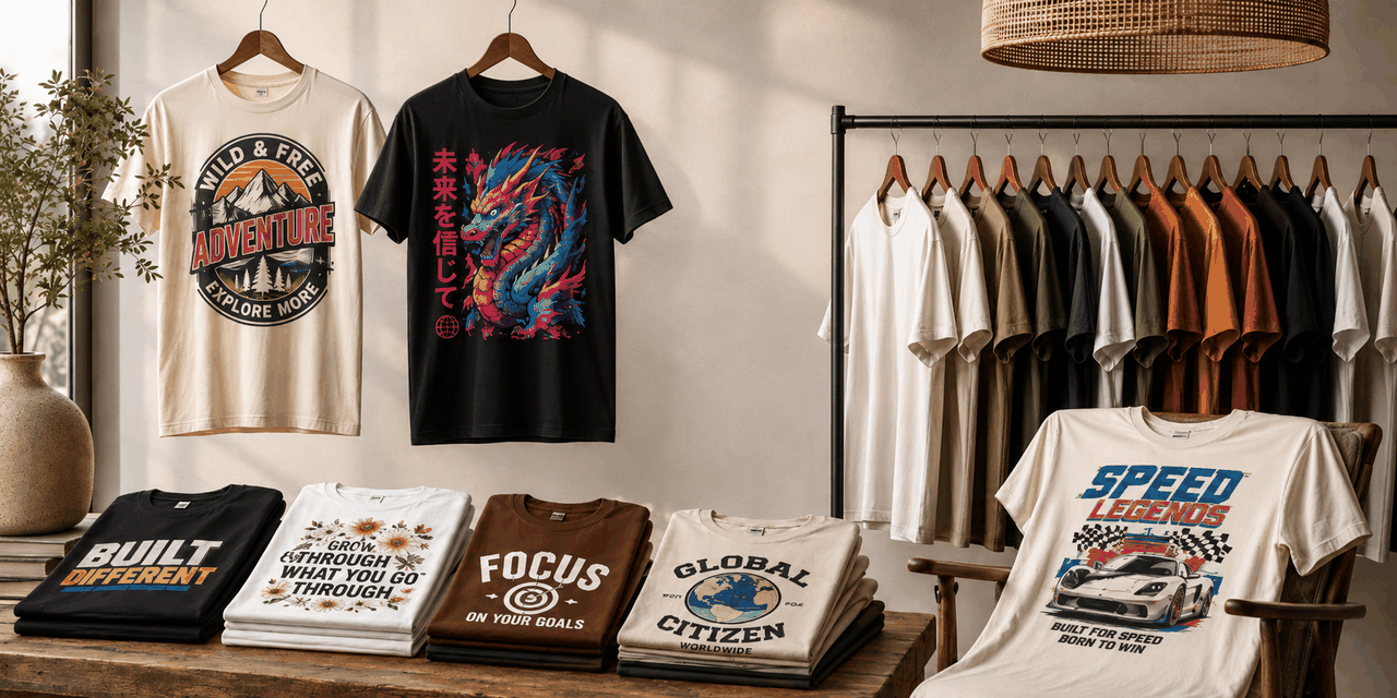 Custom printed clothing from Adhya Shakti