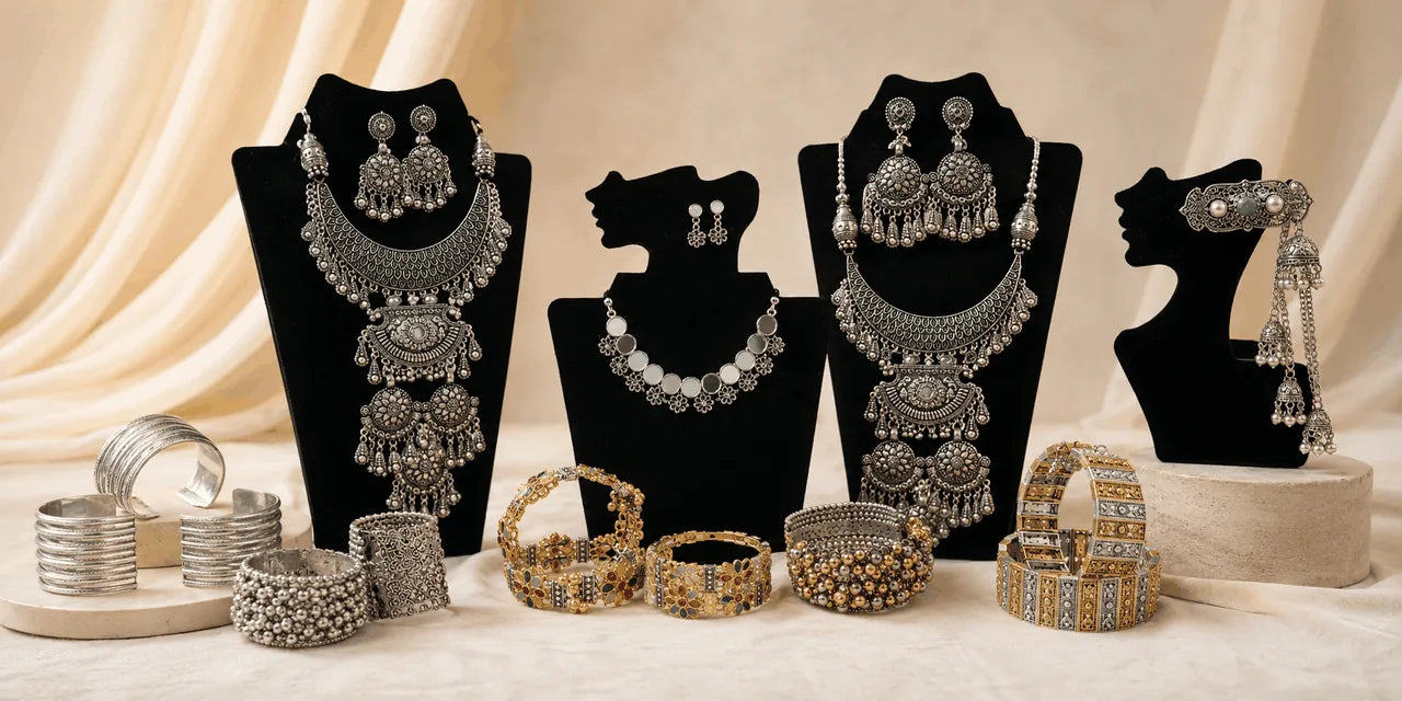 Handcrafted jewelry from Adhya Shakti