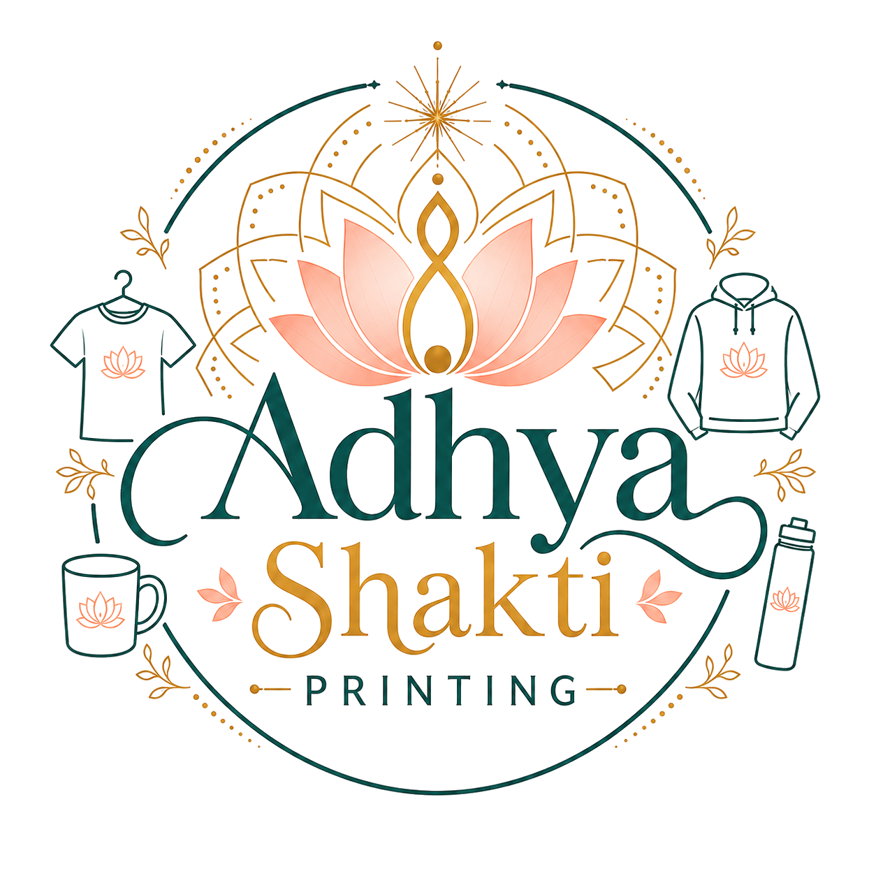 AdhyaShakti Printing logo